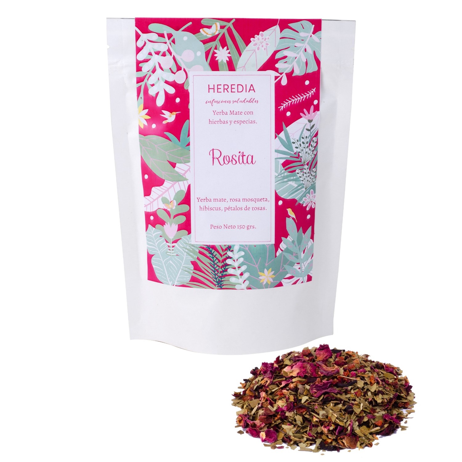 HEREDIA ROSITA YERBA MATE 150 GRS