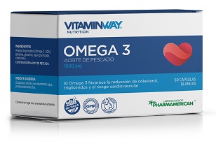 VITAMINWAY OMEGA 3 60 CAPS
