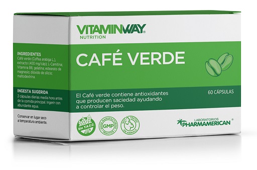 VITAMINWAY CAFE VERDE 60 CAPS