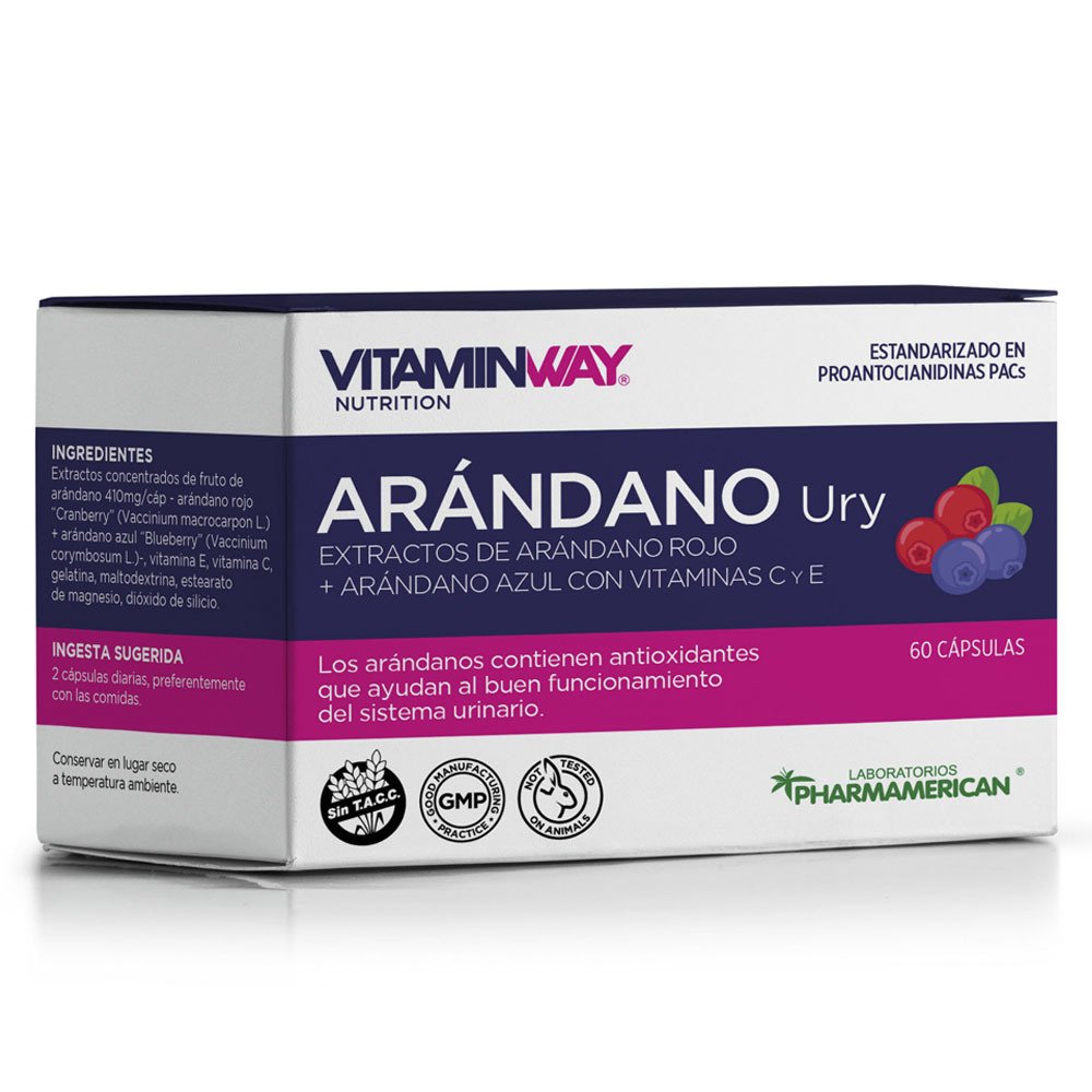 VITAMINWAY ARANDANO 60 CAPS