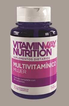 VITAMINWAY MULTIVITAMINICO Y MULTIMINERAL 30 comp