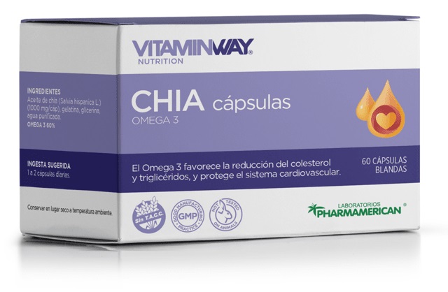 VITAMINWAY CHIA 60 CAPS