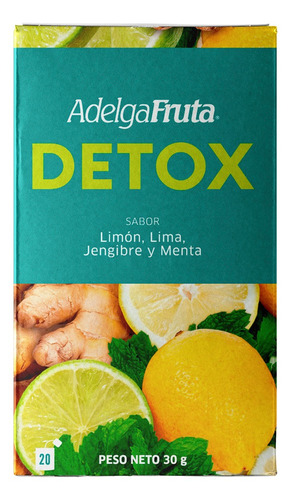 SAINT GOTTARD ADELGA FRUTA DETOX LIMA 20 saq