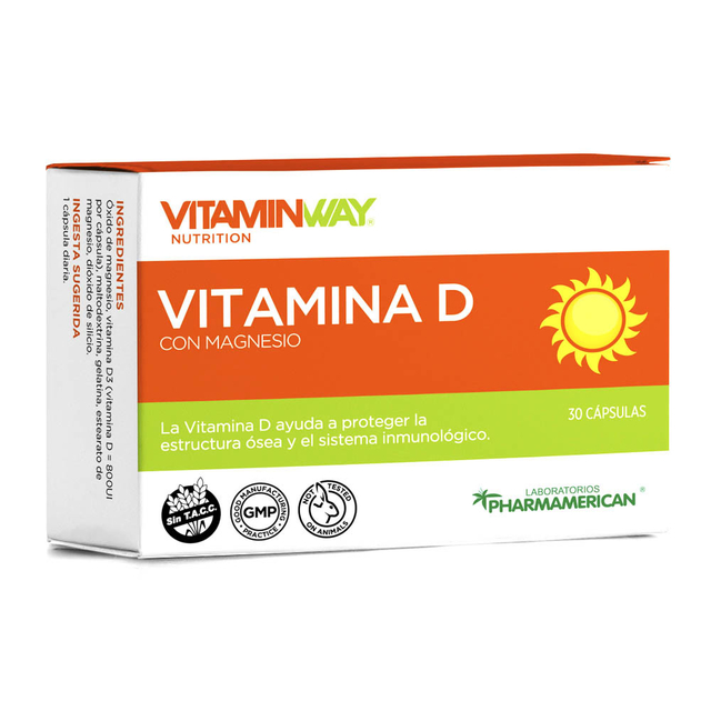 VITAMINWAY VIT D 30 CAPS