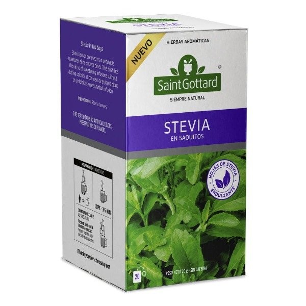 SAINT GOTTARD TE STEVIA 20 SAQ