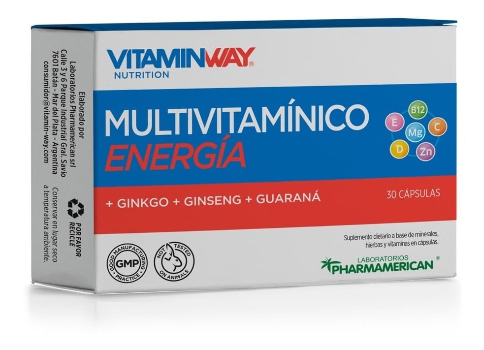 VITAMINWAY MULTIVITAMINICO ENERGIA 30 CAPS