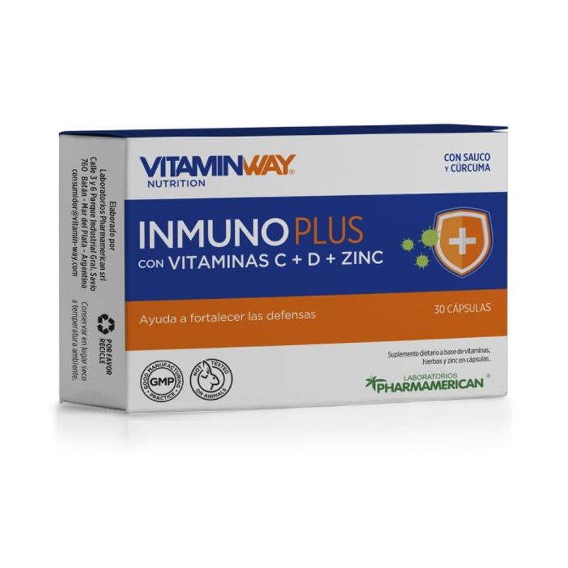 VITAMINWAY INMUNO PLUS 30 CAPS