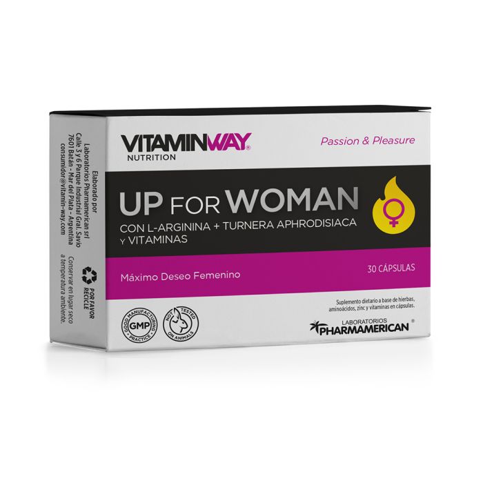 VITAMINWAY UP FOR WOMAN 30 CAPS