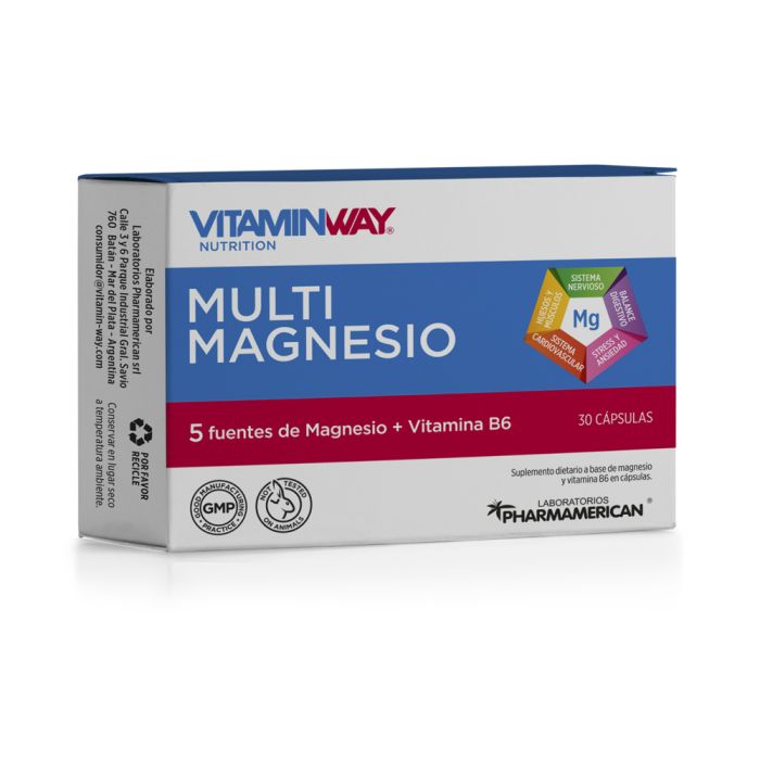 VITAMINWAY MULTI MAGNESIO 30 CAPS