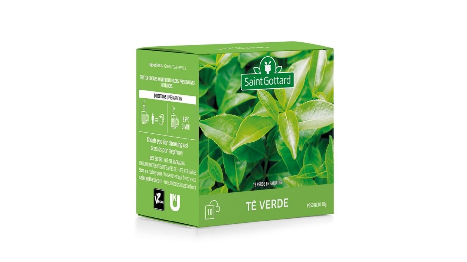 SAINT GOTTARD TE VERDE 10 SAQ