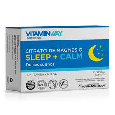 VITAMINWAY CITRATO DE MAGNESIO SLEEP + CALM 30 CAPS
