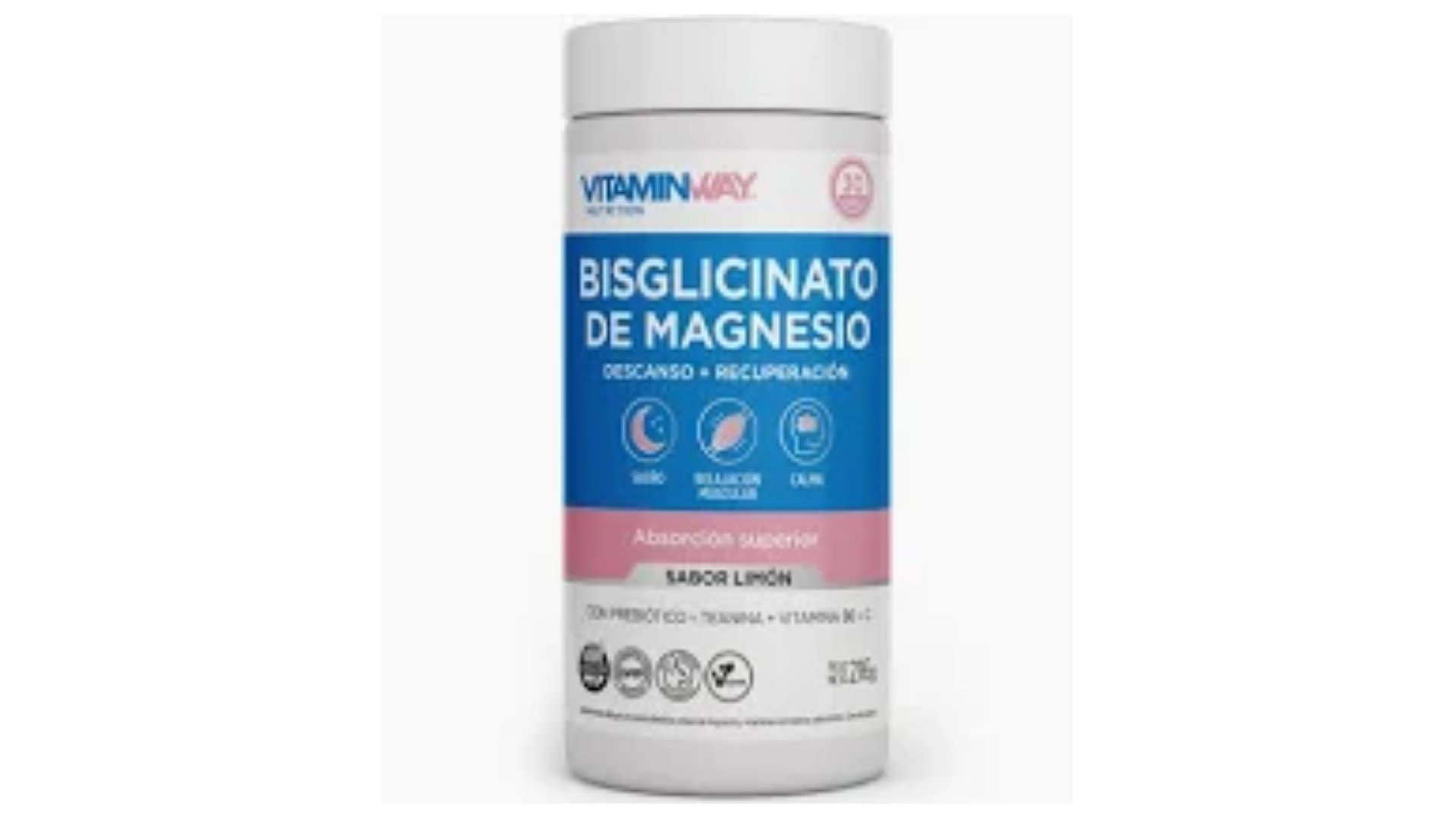 VITAMINWAY BISGLICINATO DE MAGNESIO 216 GRS