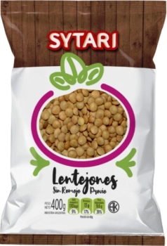 SYTARI LENTEJON 400 GRS