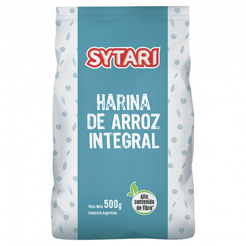 SYTARI HARINA DE ARROZ INTEGRAL 500 GRS
