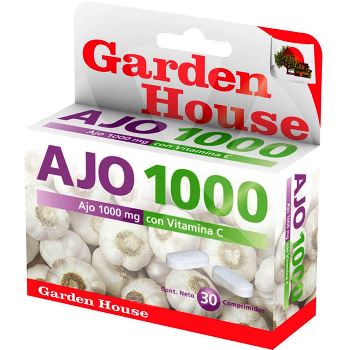Garden House AJO 1000 + VIT C 30 comp