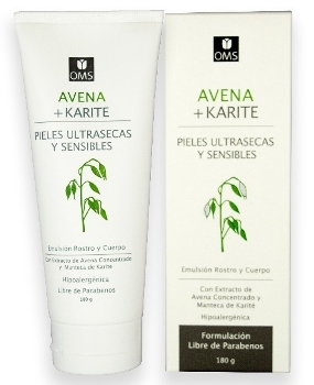 OMS EMULSION AVENA+KARITE 180 grs