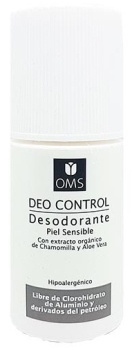 OMS DEOCONTROL DESODORANTE PIEL SENSIBLE 60 ml