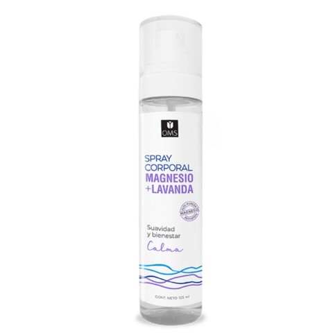 OMS SPRAY CORPORAL MAGNESIO Y LAVANDA 125 ML
