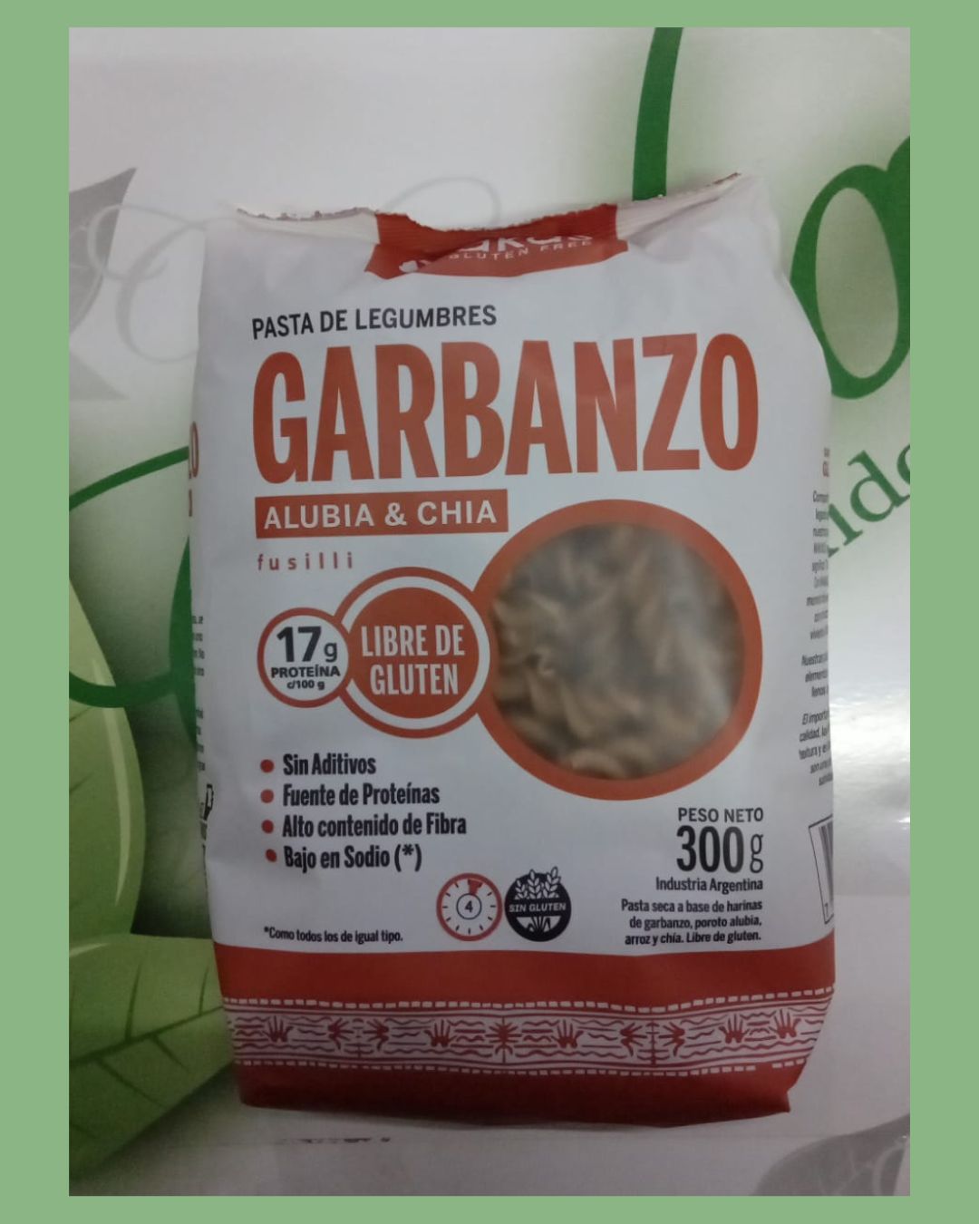 WAKAS GARBANZO ALUBIA & CHIA 300 GRS
