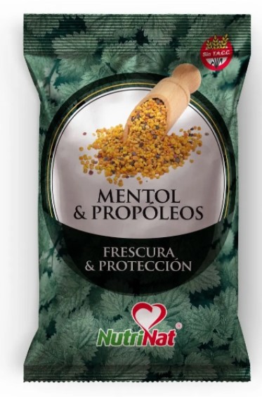 NUTRINAT CARAMELOS MENTOL Y PROP S/A 25X10B