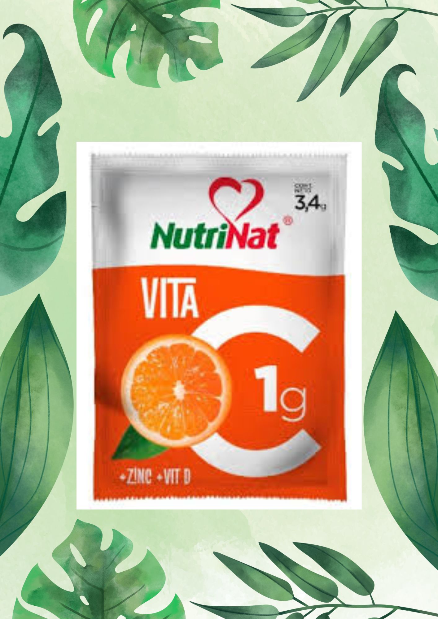 NUTRINAT VITA C 1 GRS 15 SOB