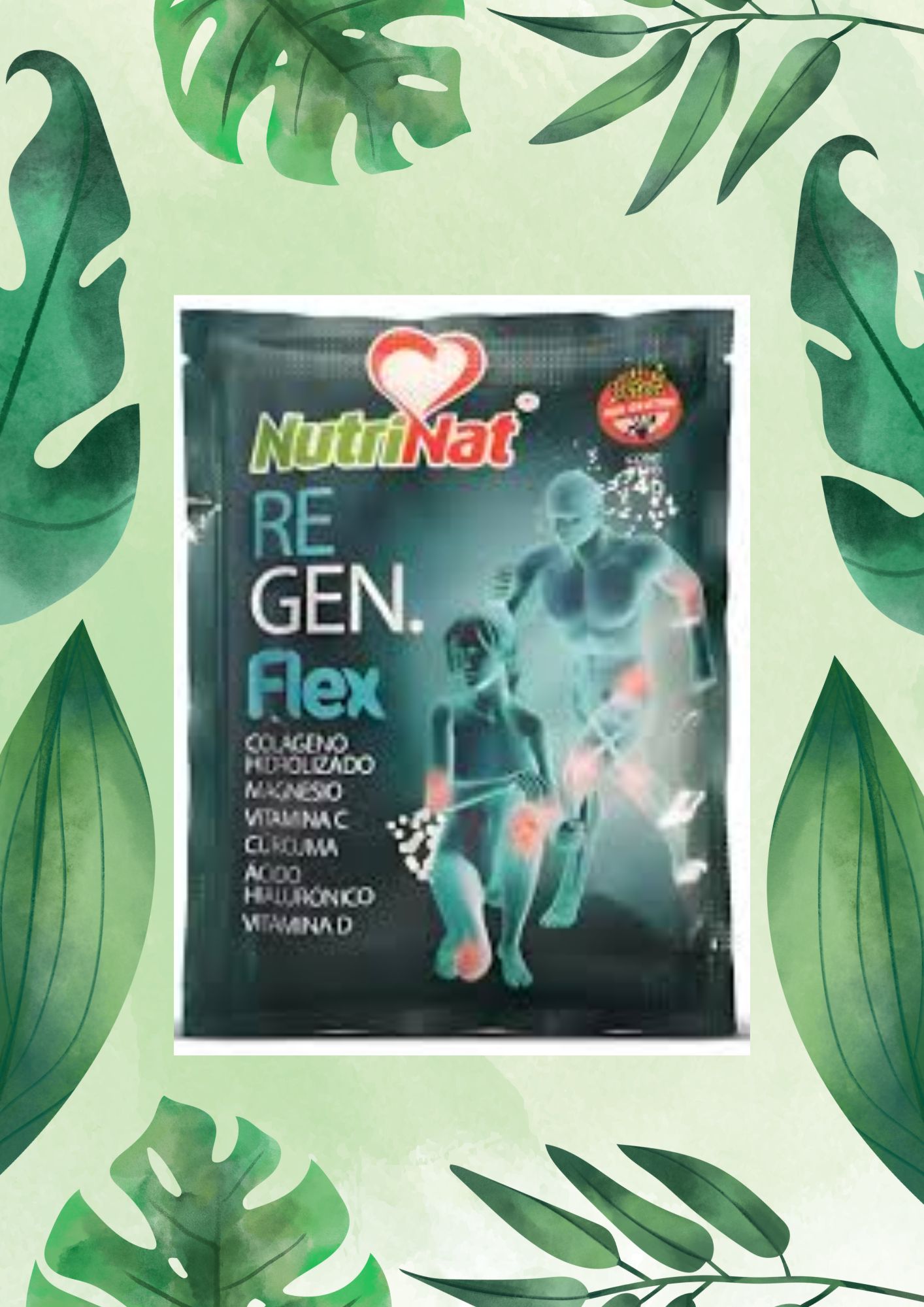 NUTRINAT REGEN FLEX 40 SOB X 4 GRS