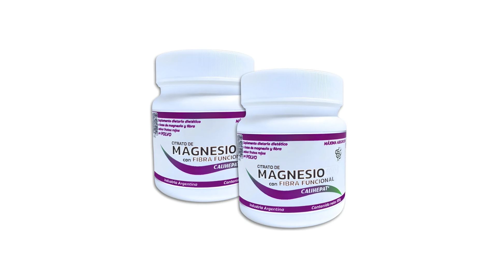 CALIHEPAT CITRATO DE MAGNESIO CON FIBRA 105 GRS