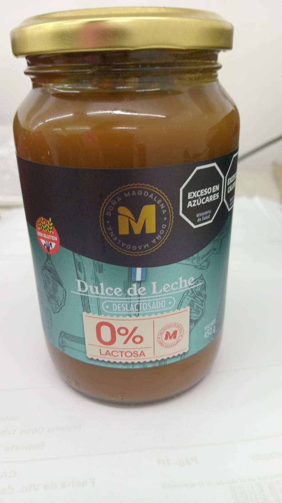 DOÑA MAGDALENA DULCE DE LECHE 0 % LACTOSA 400 GRS