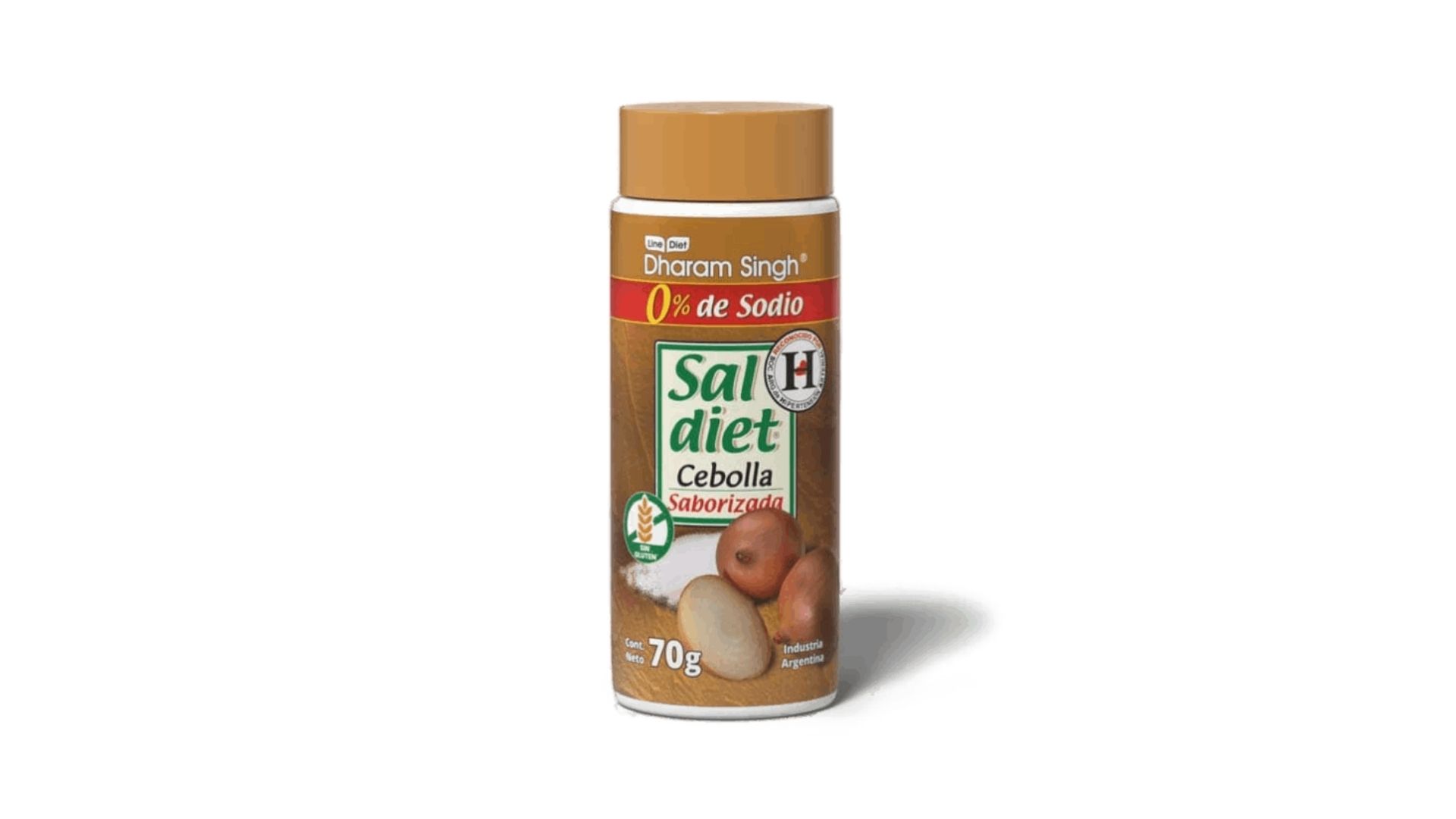 Dharam Singh SAL DIET CEBOLLA 0% SODIO 70 grs