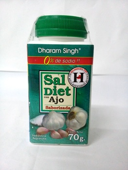 Dharam Singh SAL DIET AJO 0% SODIO 70 grs