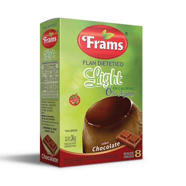 NATURAL FRAMS FLAN CHOCOLATE 24 GRS