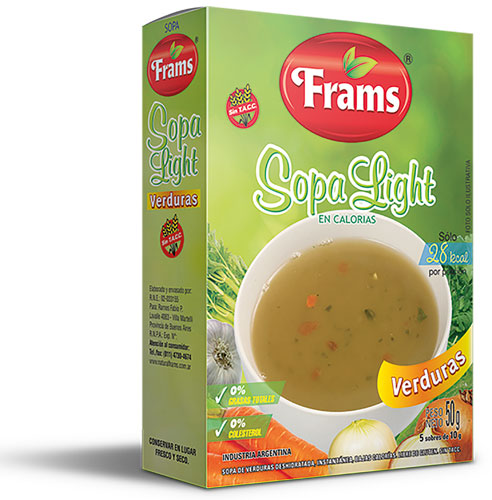 NATURAL FRAMS SOPA DE VERDURA SIN SAL 30 grs