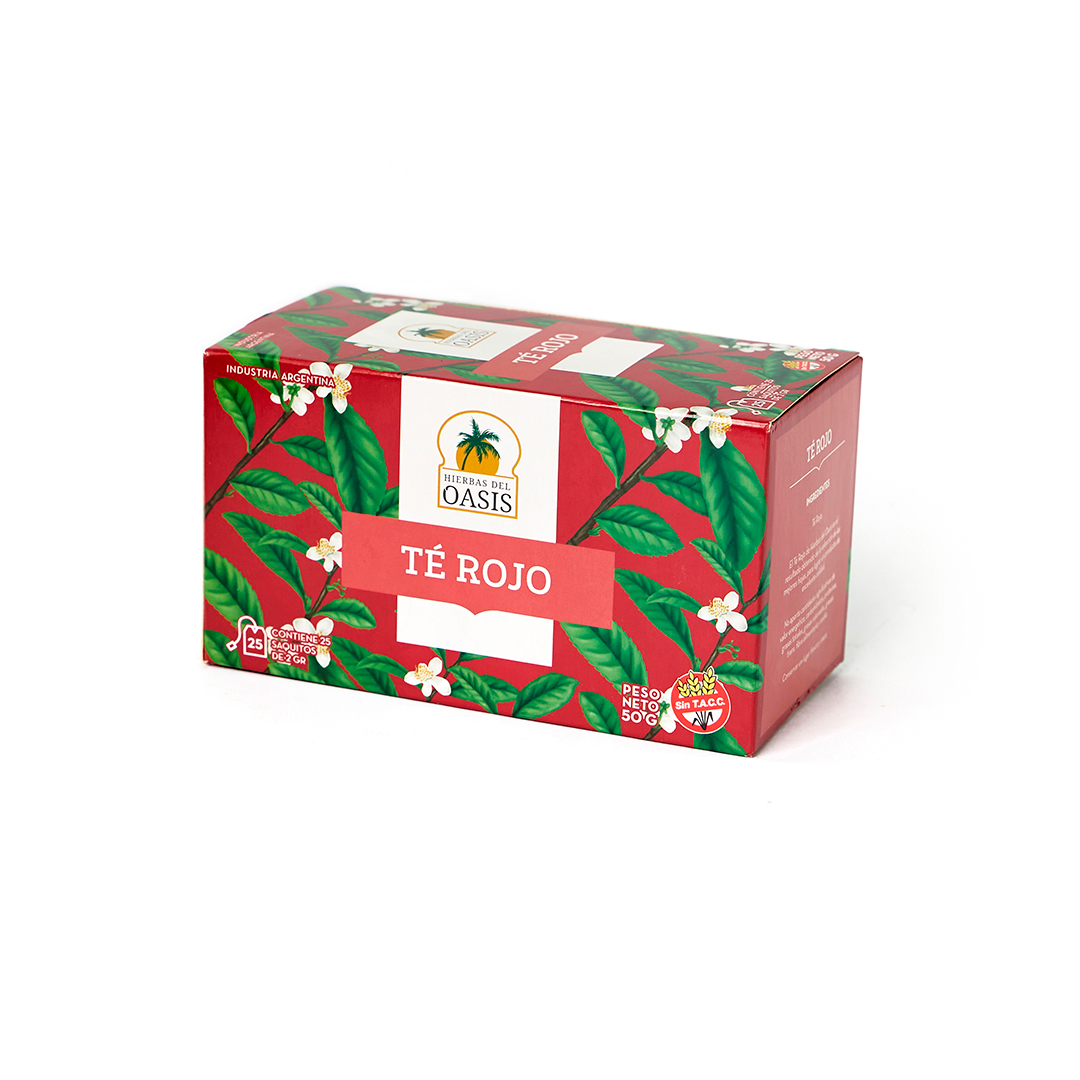 Hierbas Del Oasis TE ROJO 25 saq.