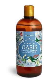 Hierbas Del Oasis SHAMPOO CABELLOS GRASOS 520 cc