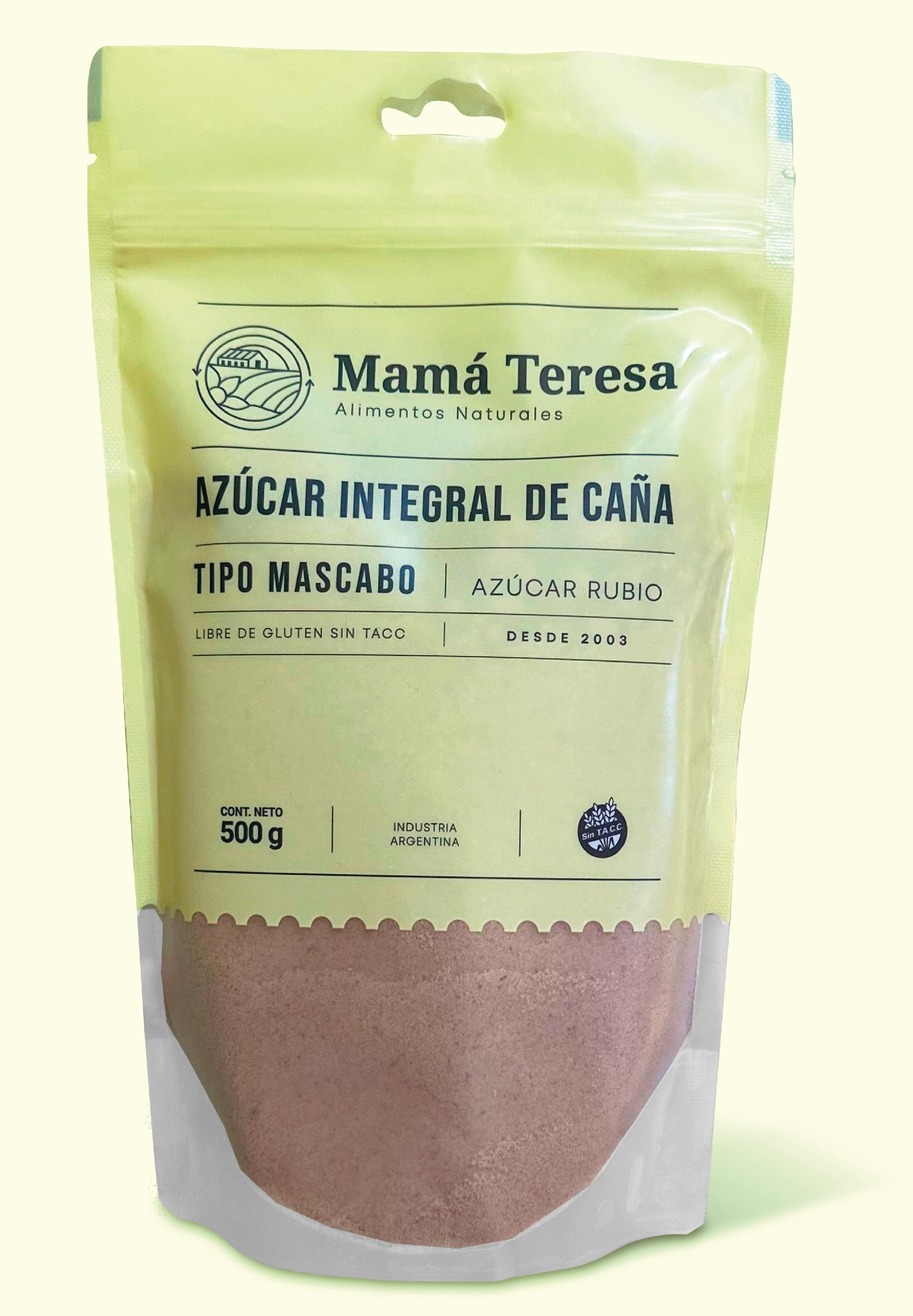 Hierbas Del Oasis AZUCAR MASCABO 500 gr