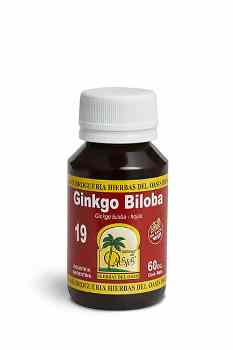 Hierbas Del Oasis TINTURA MADRE Nº 19 GINKGO BILOBA 60 cc