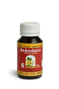Hierbas Del Oasis TINTURA MADRE Nº 6 ARANDANO 60 cc