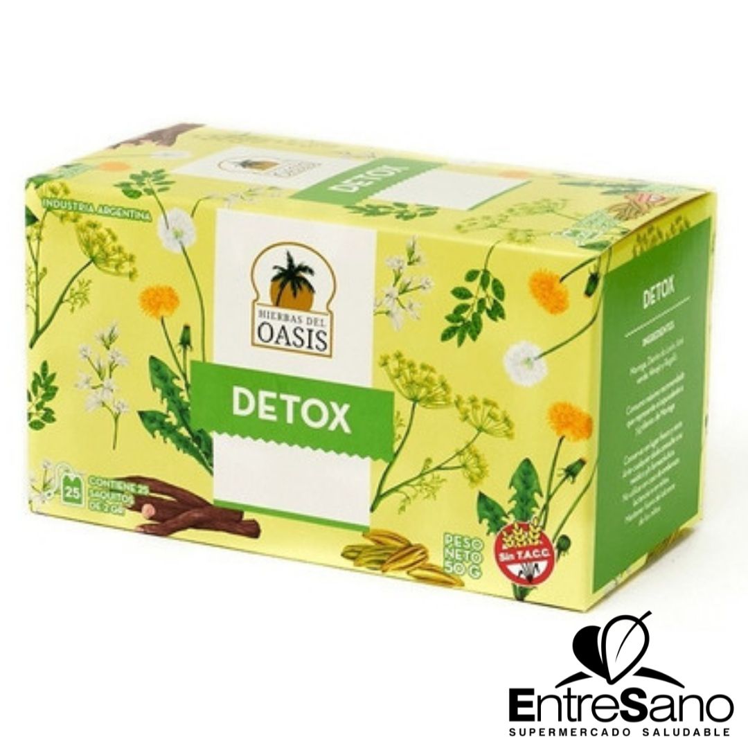 HIERBAS DEL OASIS TE DETOX 25 SAQ