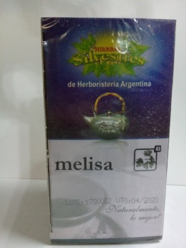 Hierbas Silvestres MELISA 20 saq