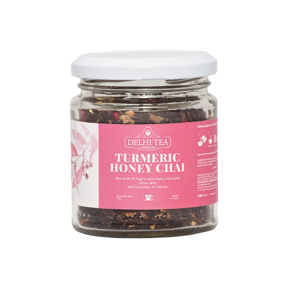 DELHI TEA FRASCO TURMERIC HONEY CHAI