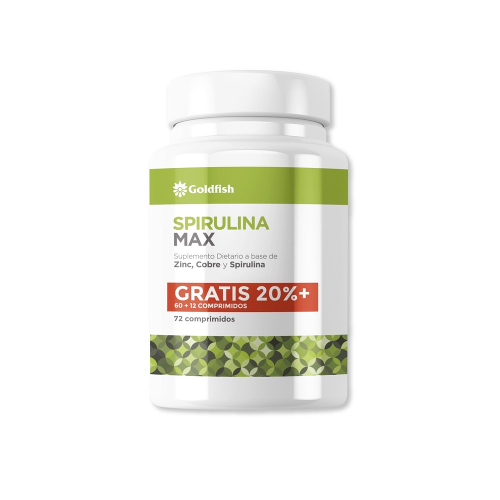 Gold Fish SPIRULINA MAX 60 comp