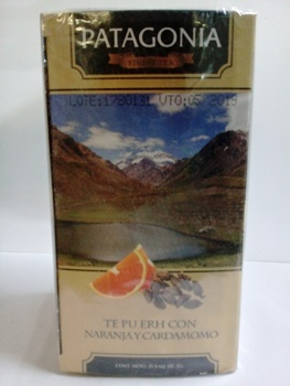 Patagonia TE PU ERH NARANJA Y CARDAMOMO 20 saq