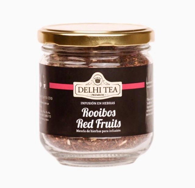 DELHI TEA FRASCO ROOIBOS RED FRUITS