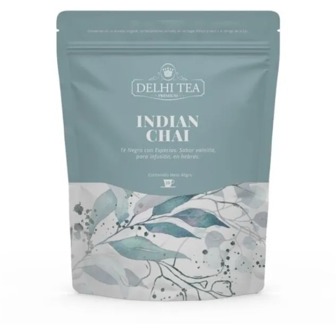 DELHI TEA INDIAN CHAI 40 GRS