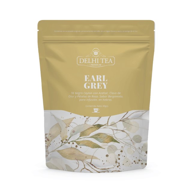 DELHI TEA EARL GREY 40 GRS