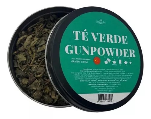 DELHI TEA TE VERDE GUNPOWDER 15 GRS