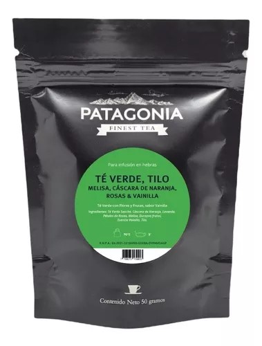 PATAGONIA TE VERDE, TILO,  MELISA DOYPACK 50G