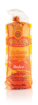Arrozen GALLETA DE ARROZ DULCES REDONDA 100 grs