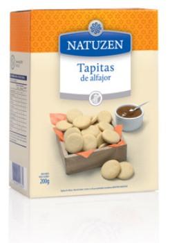 NATUZEN TAPITAS  DE ALFAJOR 180 grs