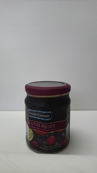 CUARTO CRECIENTE MERMELADA C/STEVIA FRUTOS ROJOS 280 GRS